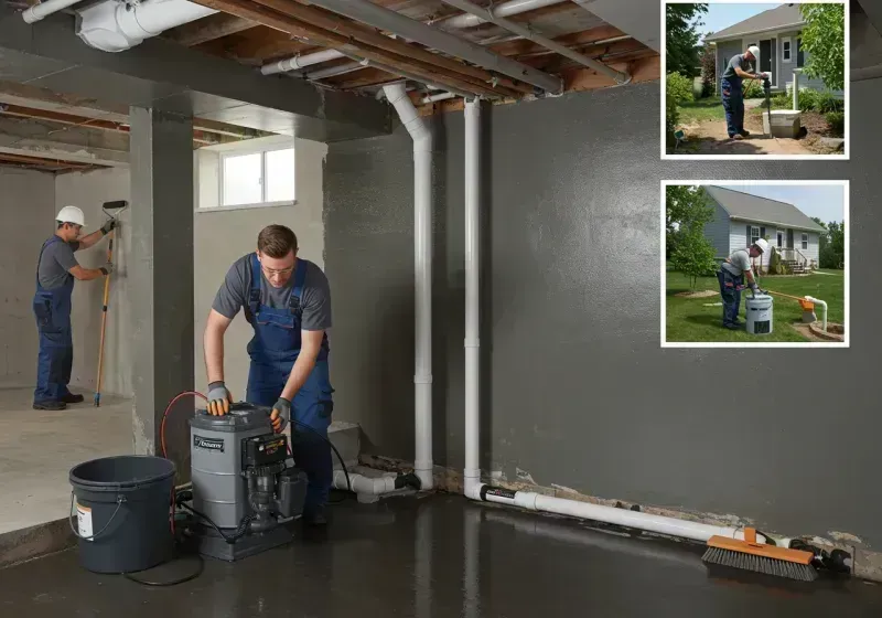 Basement Waterproofing and Flood Prevention process in Elsmere, KY